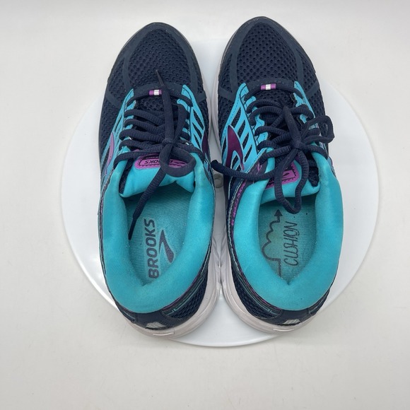 Brooks Sneakers Womens 9 B Addiction 13 1202531B456 Blue Running Shoes - Picture 5 of 10
